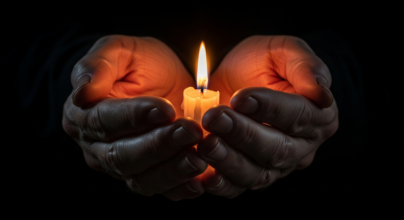 Candlelit Hands