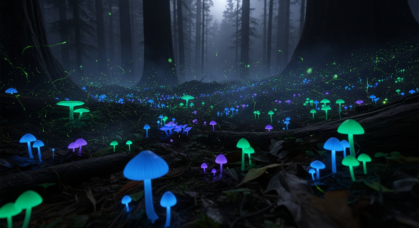 Enchanted Forest Mushrooms