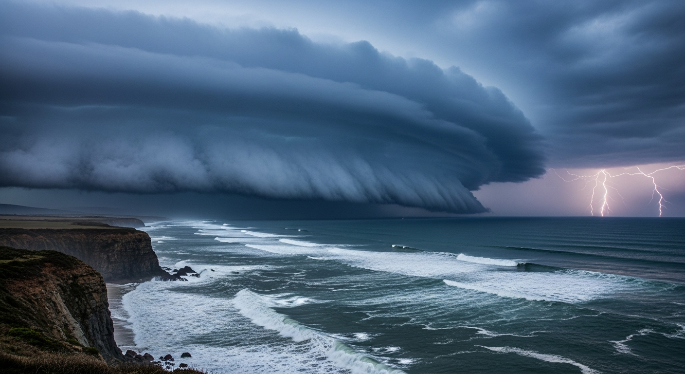 Ocean Storm Timelapse