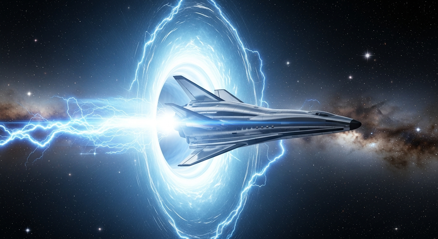 Spacecraft from Wormhole